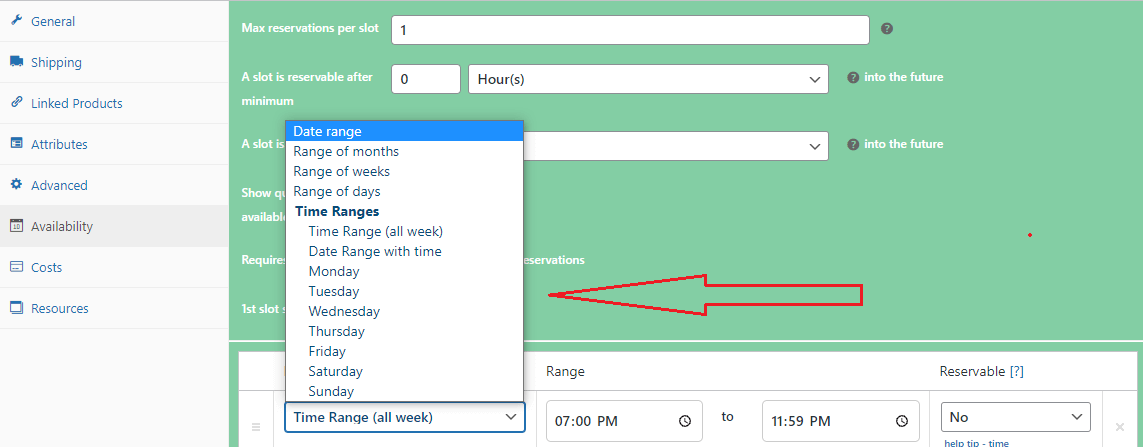 ARB plugin availability ranges