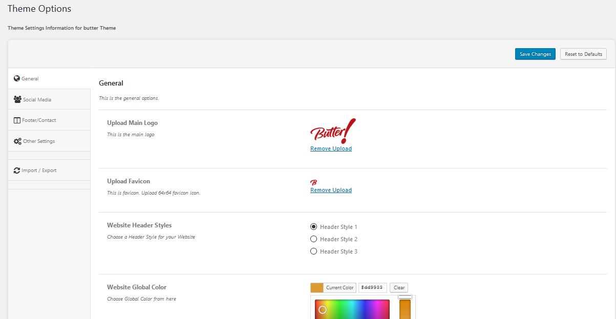 How to Change Theme Color, Logo, Header, Footer, Favicon etc – Depilex ...