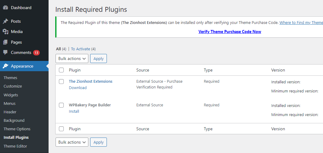 Install-required-pluings