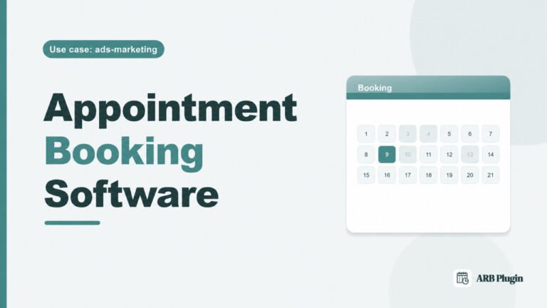 What Is Appointment Booking Software? Features, Types, and How It Works