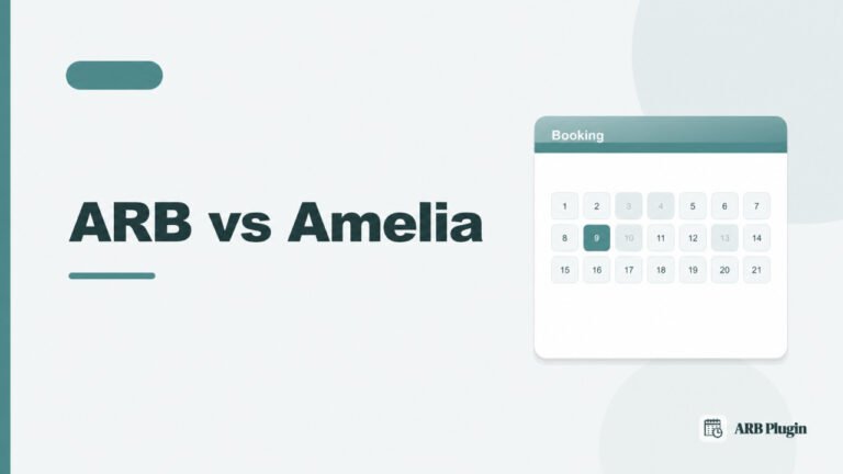 ARB vs Amelia: Which WooCommerce Booking Plugin Fits Your Site?