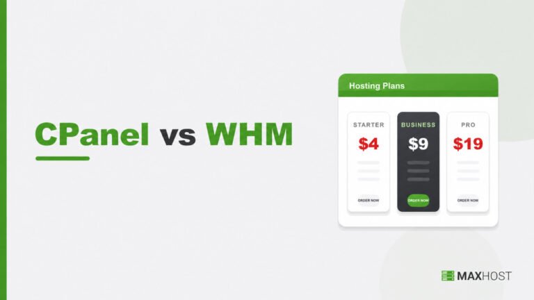 cPanel vs WHM: What’s the Difference?