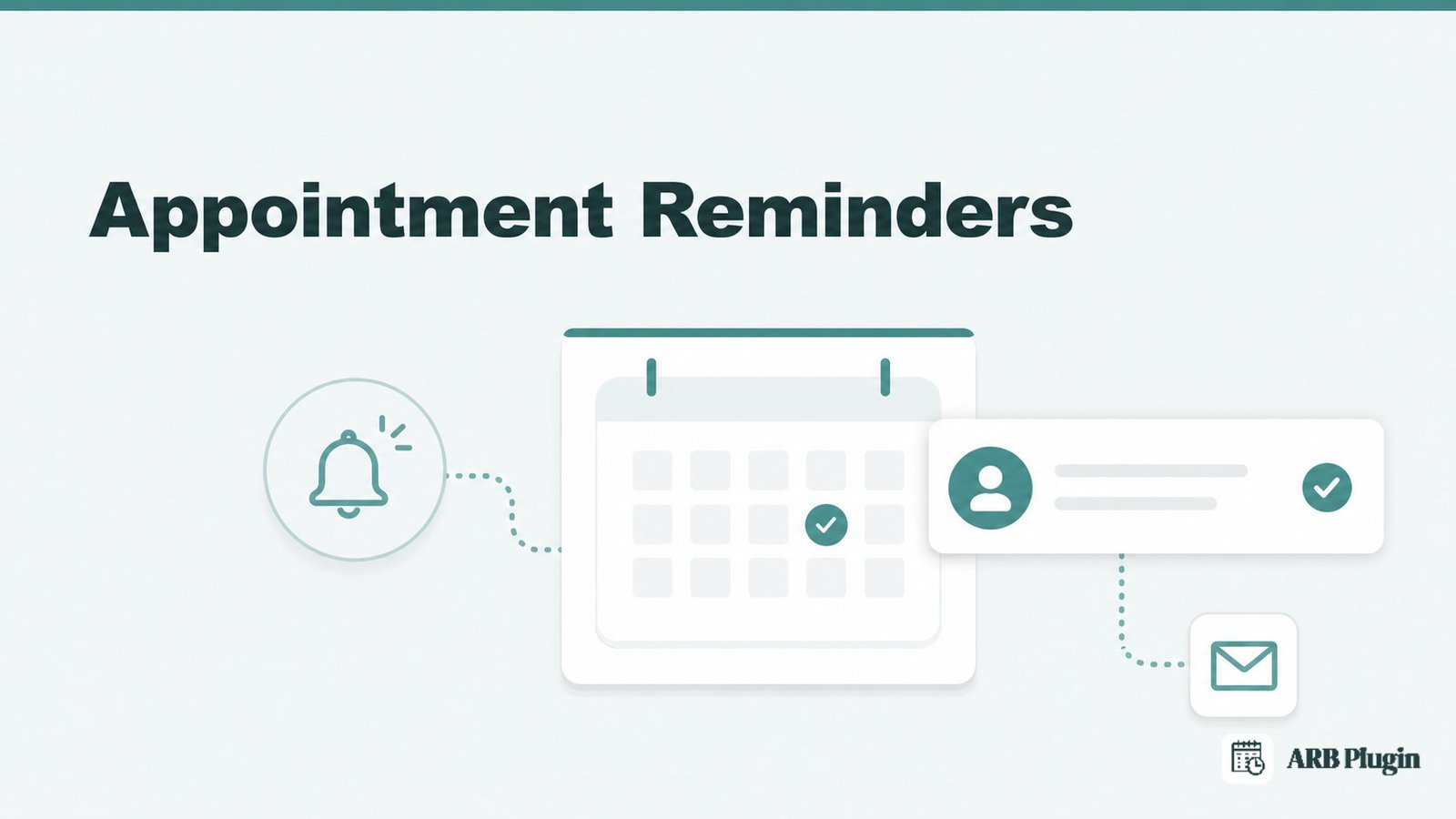 Diagram of how a recurring appointment repeats one time slot on future dates until an end date or occurrence count