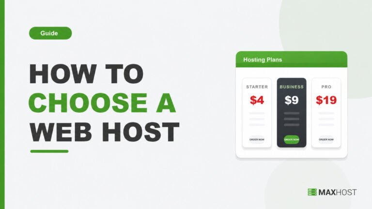How to Choose a Web Host: A Buyer’s Framework