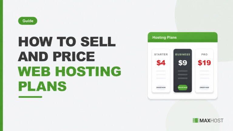 How to Price and Sell Web Hosting Plans That Convert