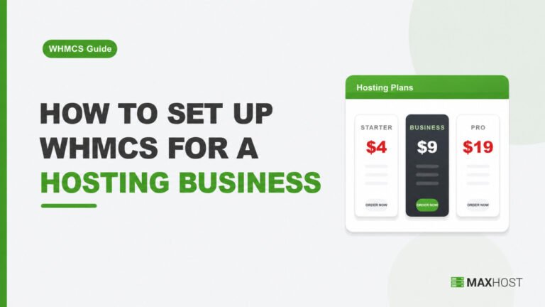 How to Set Up WHMCS for a Hosting Business