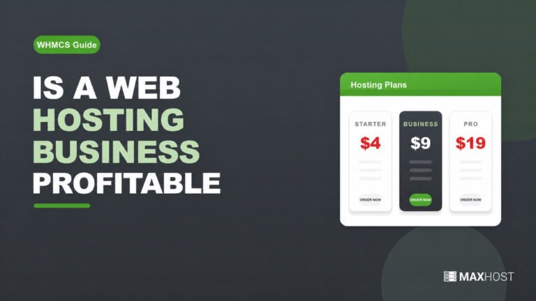 Is a Web Hosting Business Profitable? The Real Math