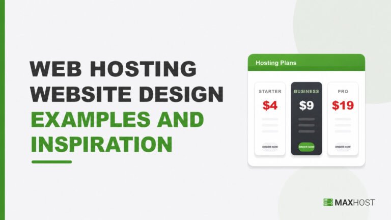 14 Web Hosting Website Design Examples That Convert