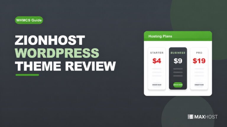 ZionHost Review 2026: Honest Budget Hosting Theme Verdict
